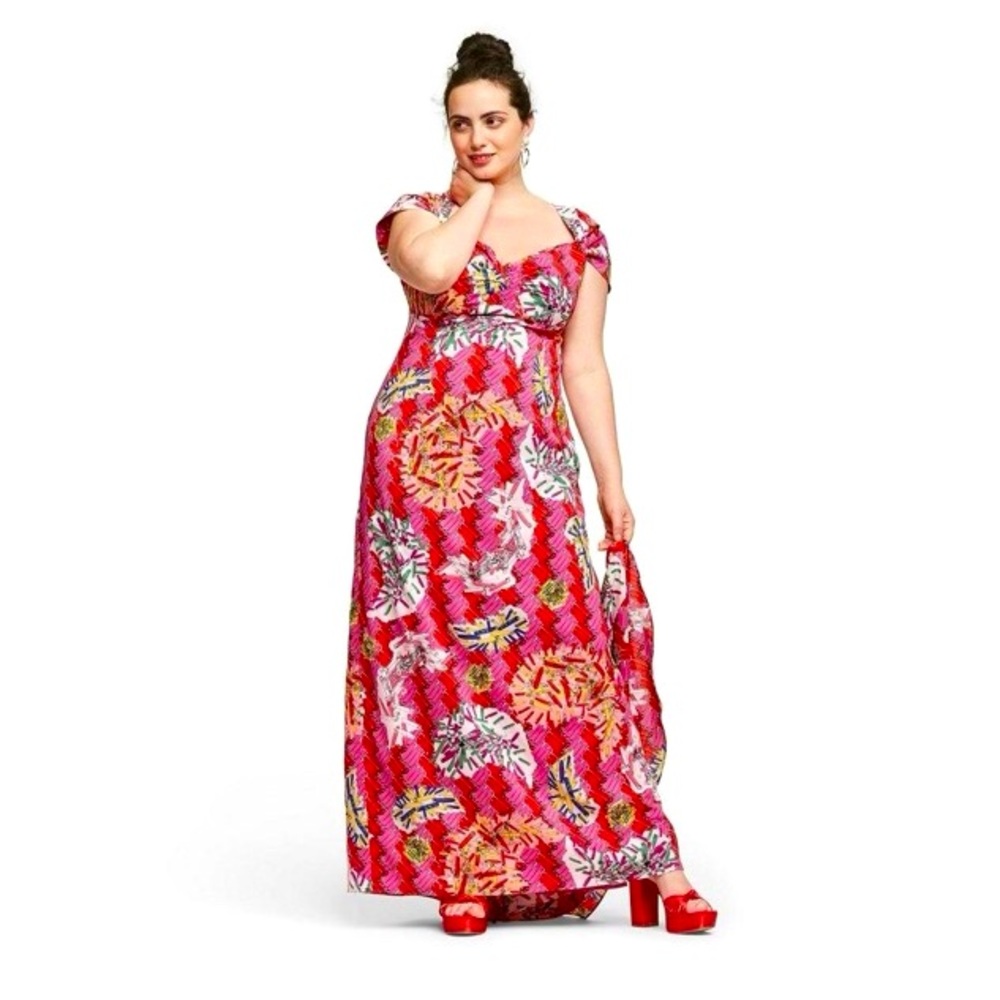 Zac Posen for Target 20th anniversary. Plus Size 20W Safety pin maxi dress. NWT.